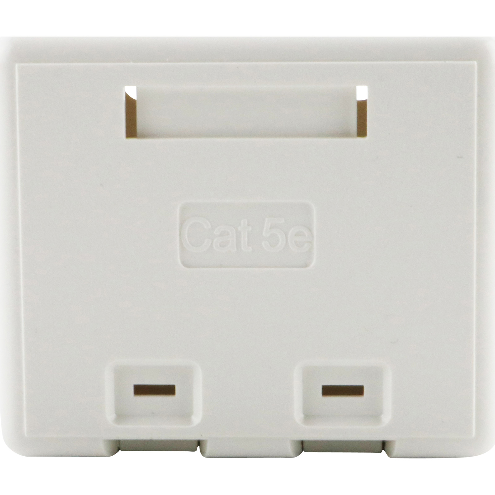 Boîtiers de montage en surface 2 ports de catégorie 5e - Blanc